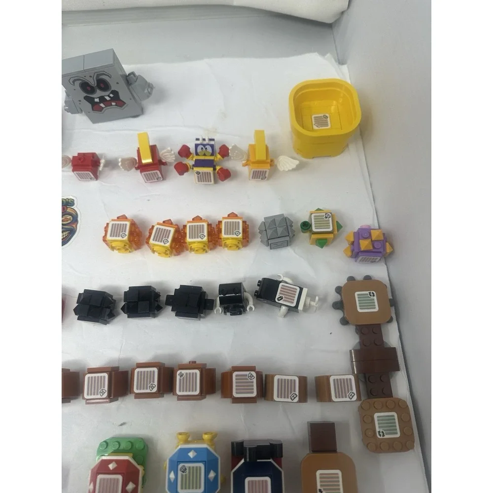 LEGO Super Mario Action Brick Barcode Tile Character Lot Goomba Yoshi Bowser